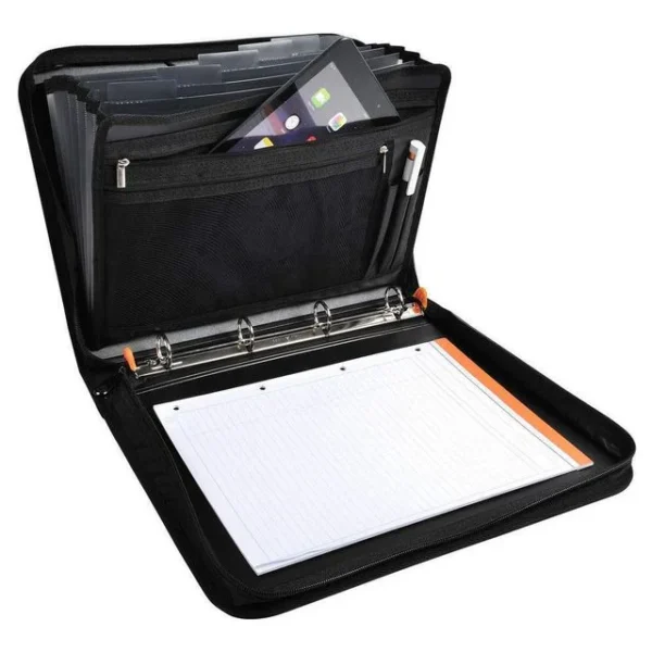 Konferansemappe EXACOMPTA PP sort