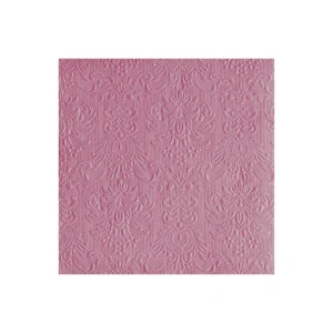 Serviett EDELWEISS 40cm rosa (15)