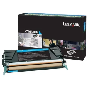 Toner LEXMARK X746A1CG 7K blå