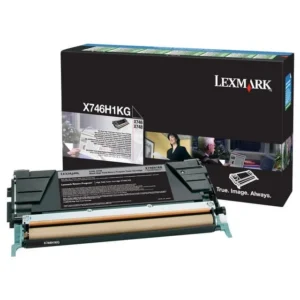 Toner LEXMARK X746H1KG 12K sort