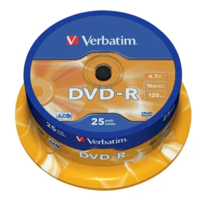 DVD-R VERBATIM 4.7GB 16X spindle (25)