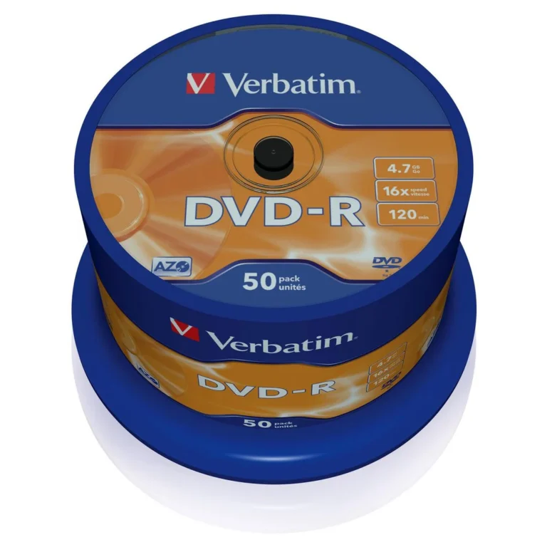 DVD-R VERBATIM 4.7GB 16X Spindle (50) - Bilde 2