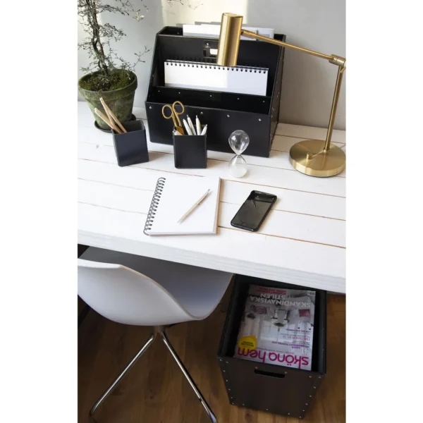 Oppbevaring BIGSO Carrie m/håndtak sort