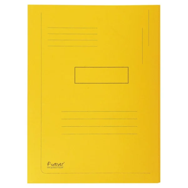 Omslag EXACOMPTA 2 klaff 280g ass.farver