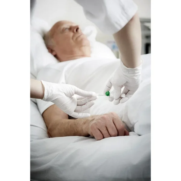 Hanske ABENA C.P nitril u/p S hvit(150)