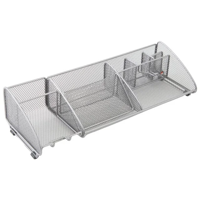 Skrivebordsorganiser ALBA 9 rom sølv - Bilde 2