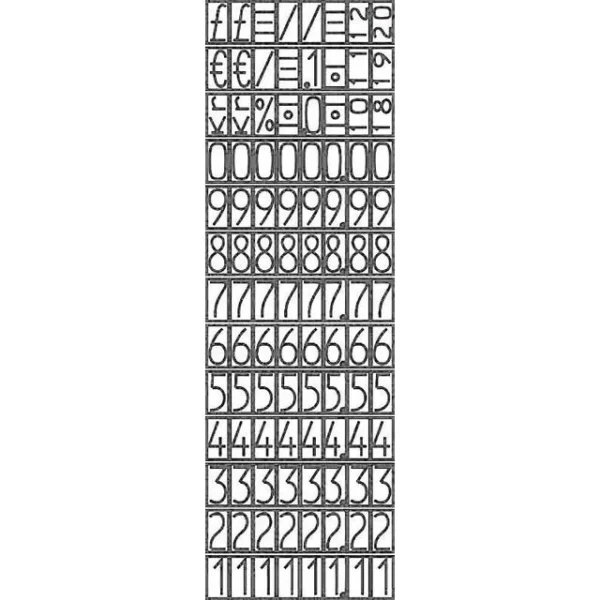 Prismerkemaskin AVERY 1 linje 8 tegn