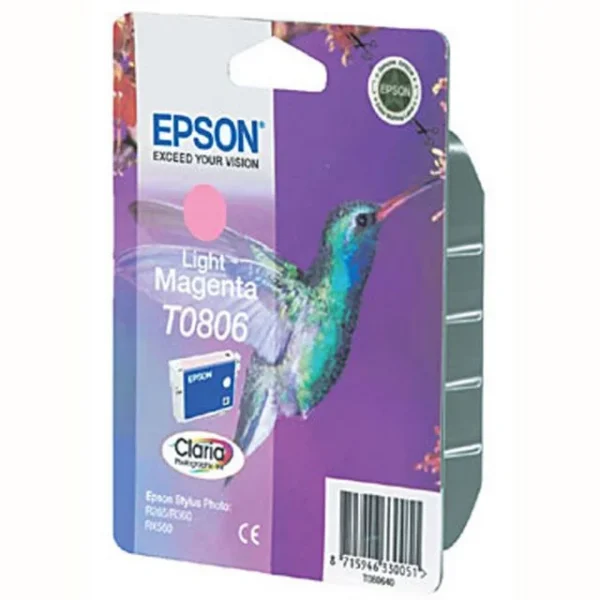 Blekk EPSON T0806 C13T08064011 lys rød