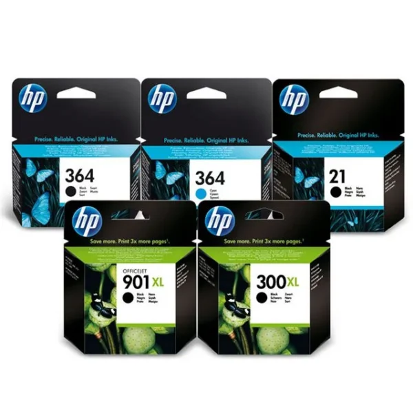 Blekk HP 300 CN637EE sort + frg