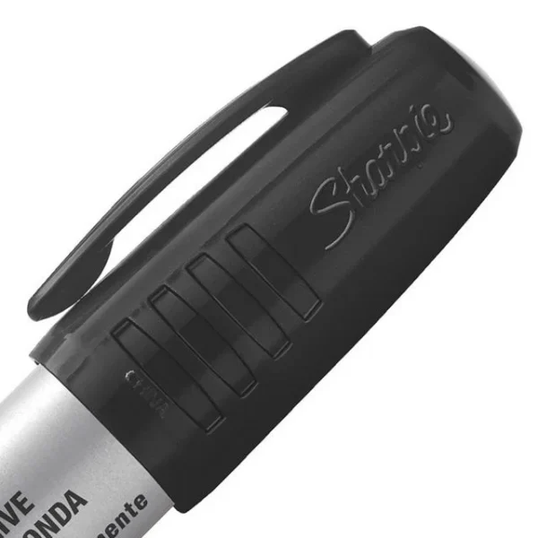 Merkepenn SHARPIE Small rund sort