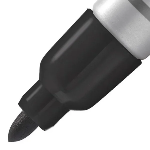 Merkepenn SHARPIE Small rund sort