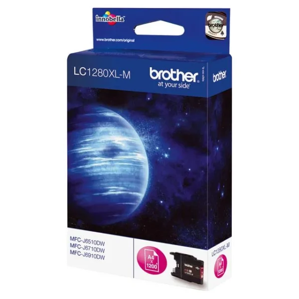 Blekk BROTHER LC1280XLM rød