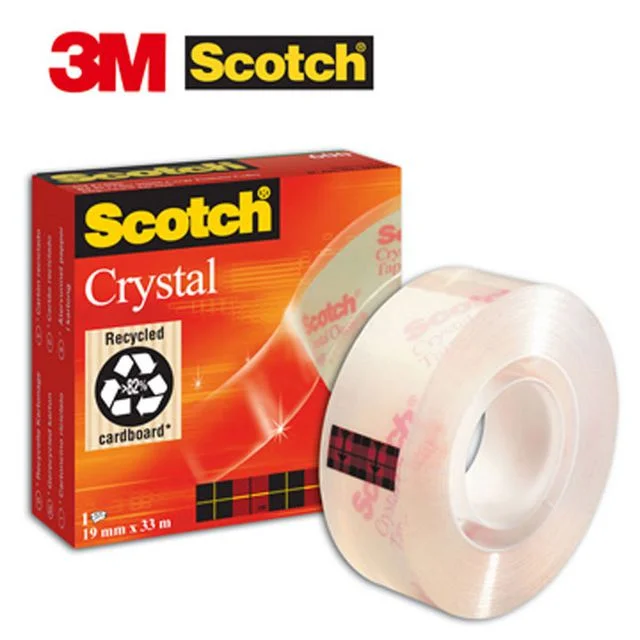 Tape SCOTCH Crystal 600 19mmx33m - Bilde 2