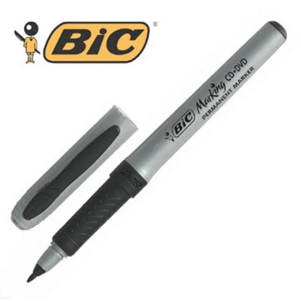 Merkepenn BIC Ultra Fine sort (12)