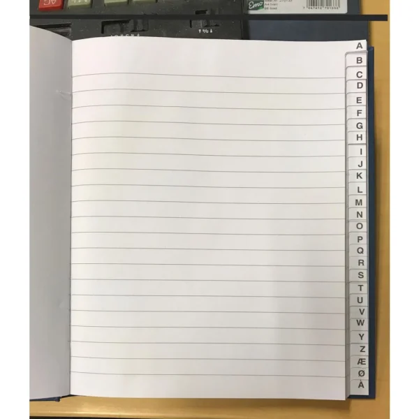 Protokoll EMO 17x21 80g 96bl lin.regist.