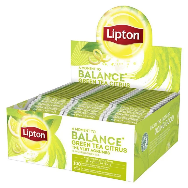 Te LIPTON grønn m/sitron (100)