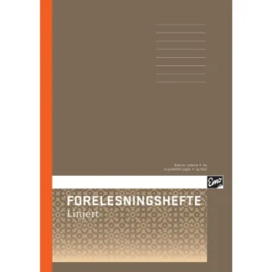 Forelesningshefte EMO A4 24bl linjer