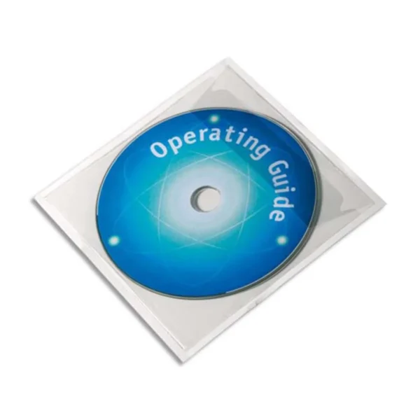 CD/DVD konvolutt DURABLE i plast (10)