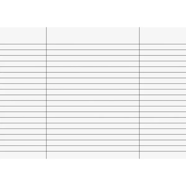 Glosebok A5 70g 24bl 9mm delelinje