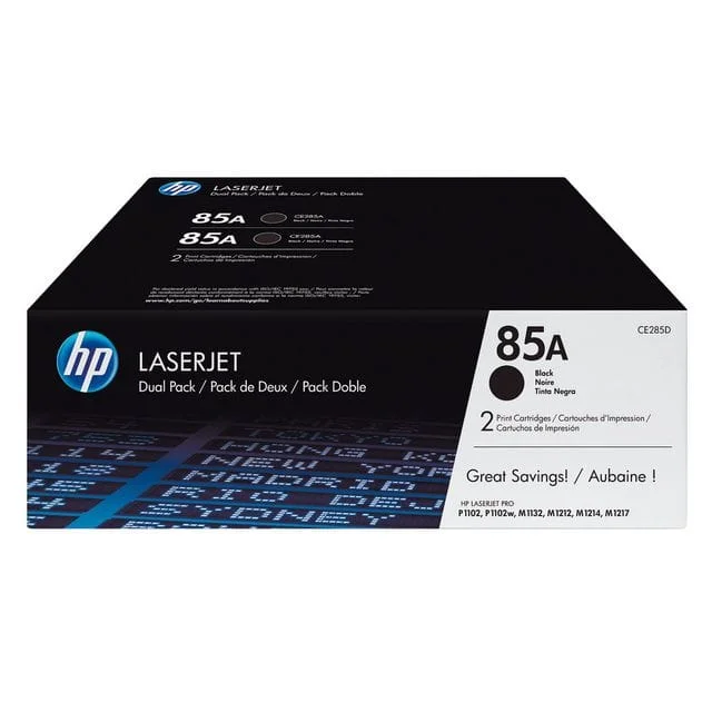 Toner HP CE285AD 85A sort (2) - Bilde 2