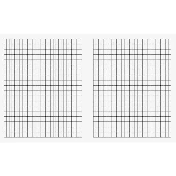 Skrivebok EMO 17x21 80g 24bl 5x10 rute