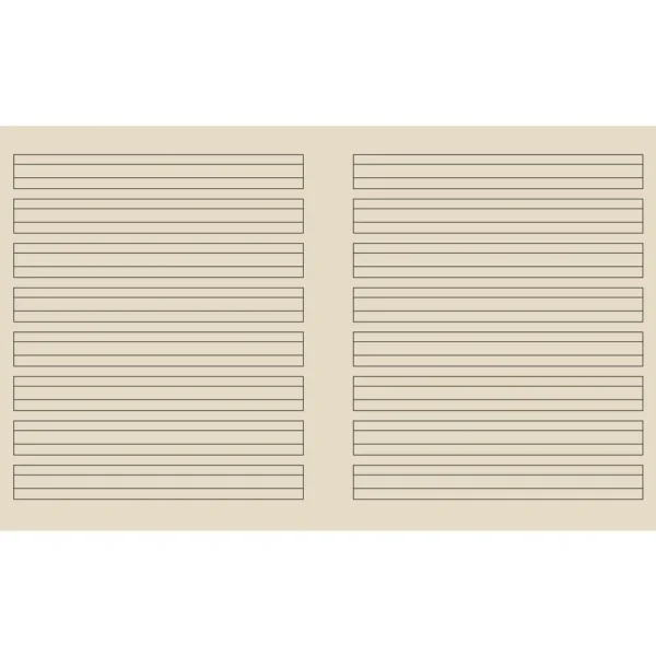 Arbeidsbok 17x21 80g 5,5:7:5,5 hj.linje