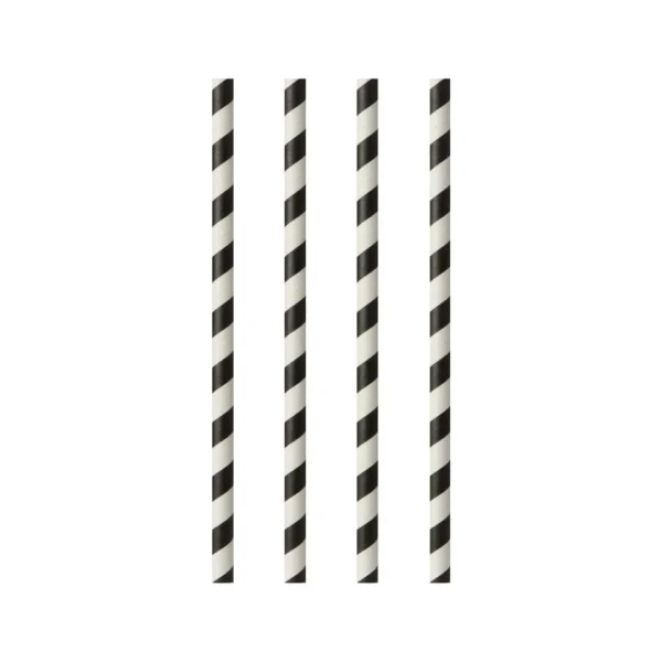 Sugerør PAPSTAR papir 20cm (100)