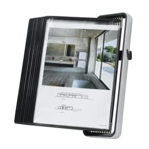 Veggstativ DJOIS A4 10 lommer sort