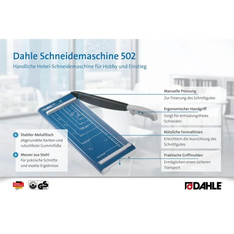 Skjæremaskin DAHLE 502 A4 giljotin - Bilde 4