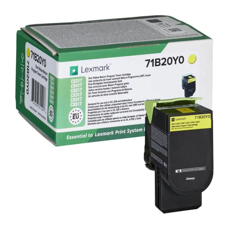 Toner LEXMARK Return Prgm 3K yellow