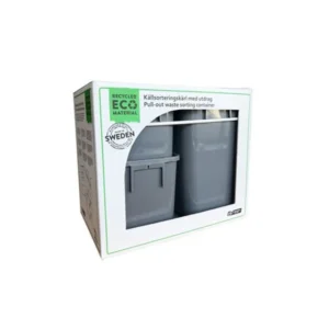 Kildesorteringssett matavf.m/uttr 3stk