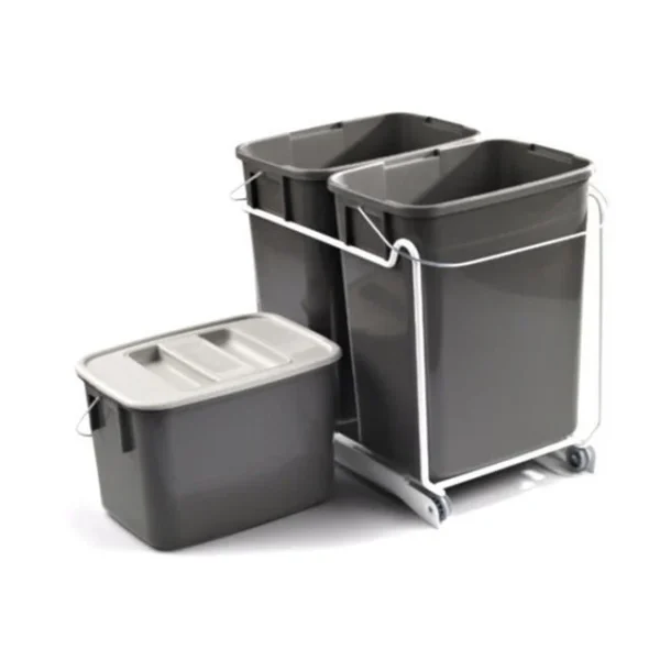 Kildesorteringssett matavf.m/uttr 3stk