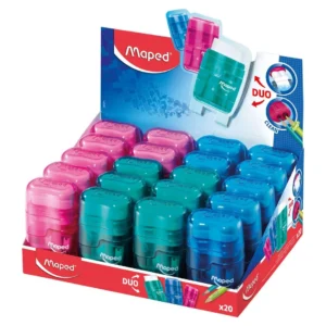 Blyantspisser MAPED 2-h lokk/visk klar