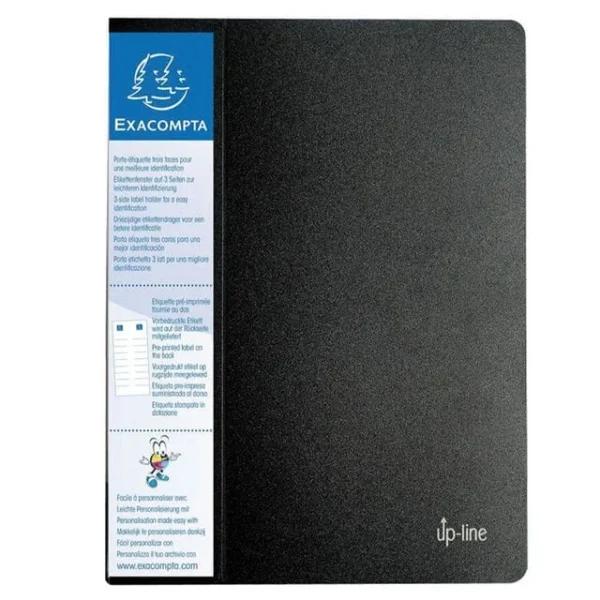 Presentasjonsmappe EXACOMPTA 20l A4 sort