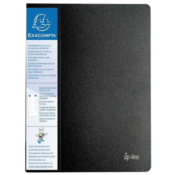 Presentasjonsmappe EXACOMPTA 40l A4 sort