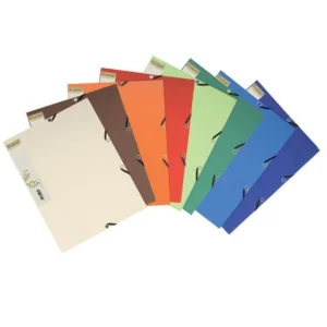 Strikkmappe EXACOMPTA A4 3 kl 380g ass