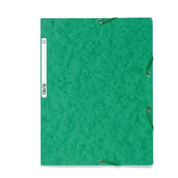 Strikkmappe EXACOMPTA A4 3 kl 400g grønn