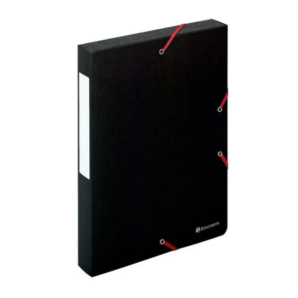 Strikkboks EXACOMPTA 40mm 600g sort