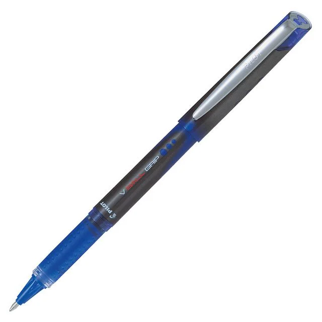 Rollerpenn PILOT V-Ball Grip 1,0mm blå - Bilde 4