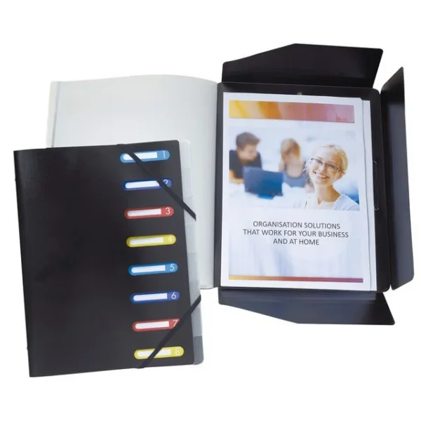 Sorteringsmappe EXACOMPTA PP 12delt sort