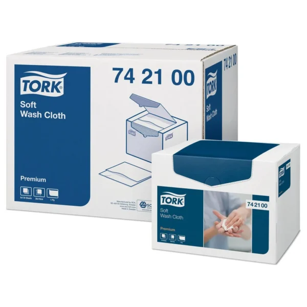 Vaskeklut TORK Premium 30x19 hvit (135)