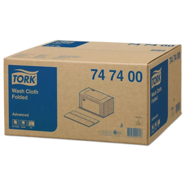 Vaskeklut TORK Advance 25x19 hvit (120)