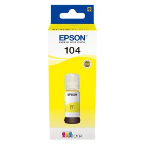 Blekk EPSON 104 EcoTank gul
