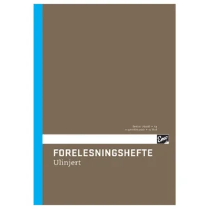 Forelesningshefte EMO A4 24bl ulinjert