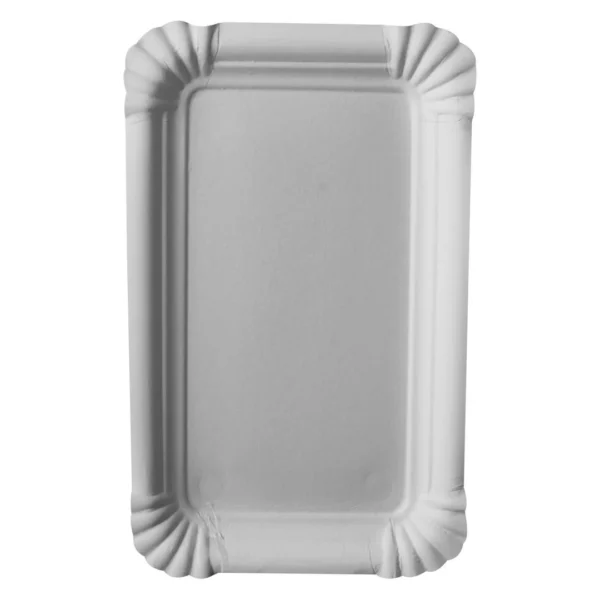 Tallerken PURE papp 10x16cm hvit (250)