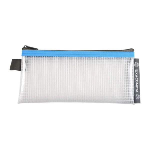 Oppbevaringslomme plast gl.lås 20x10cm