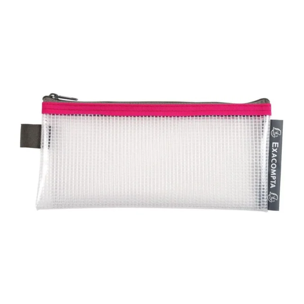 Oppbevaringslomme plast gl.lås 20x10cm