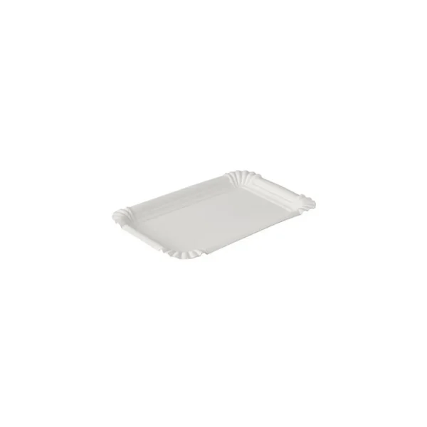 Tallerken PURE papp 10x16cm hvit (250)