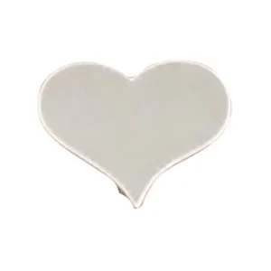 Hjerte EDELWEISS med klype sølv (6)