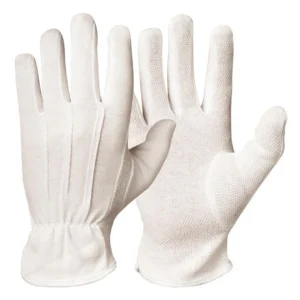 Hanske GRANBERG bomull mikrodots 10